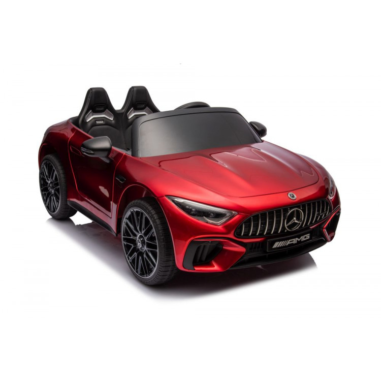 Elektrická autíčko Mercedes AMG SL63 - lakované -červené